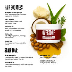 Auburn Brown Color Depositing Treatment Mask