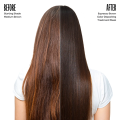 Espresso Brown Color Depositing Treatment Mask