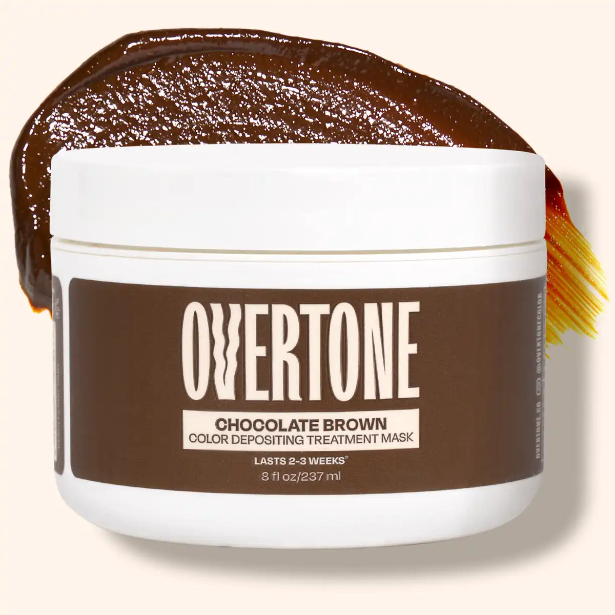Chocolate Brown Color Depositing Treatment Mask
